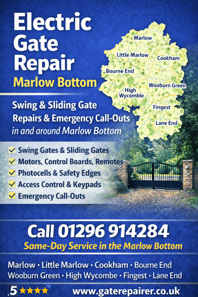 eletric gate repair marlow bottom